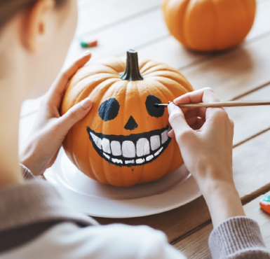 Pinta tu Calabaza de Halloween
